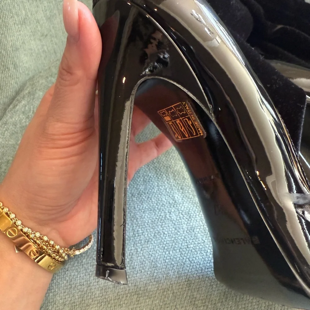 Balenciaga Velvet Thigh High Boots 37 Black - Picture 11 of 17